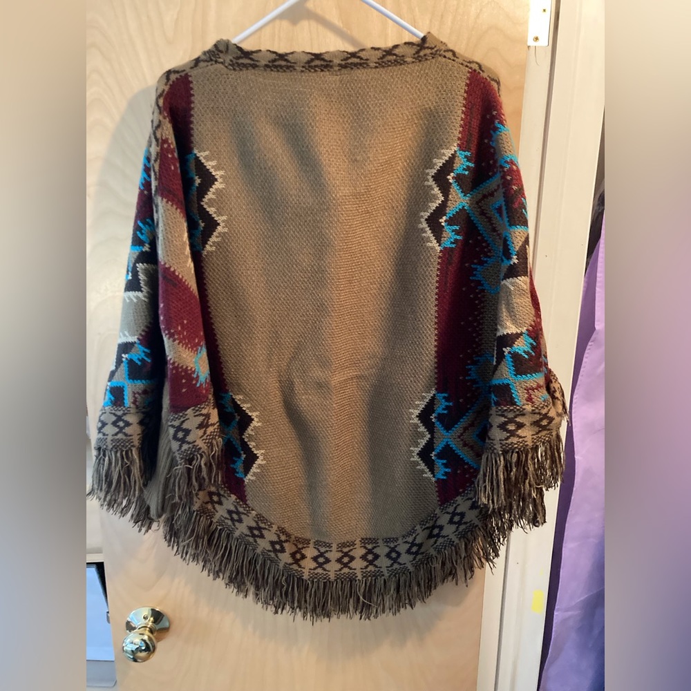 Southwestern Women’s Poncho